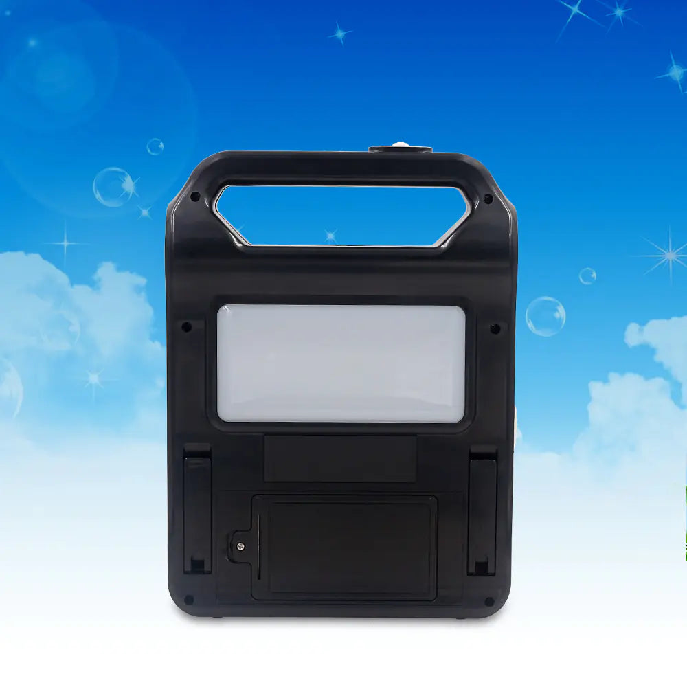 Solar Power System with Rechargeable Lithium Battery