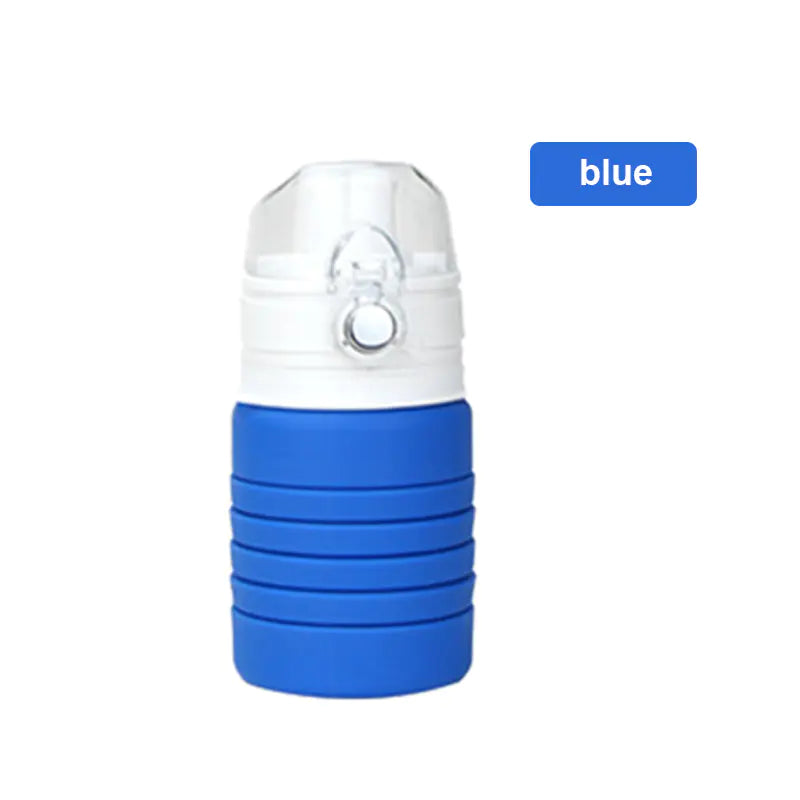 Collapsible Silicone Water Cup and Sports Bottle