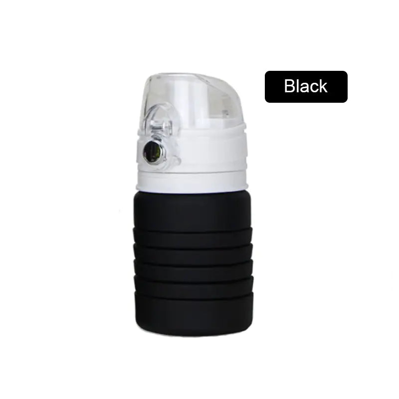 Collapsible Silicone Water Cup and Sports Bottle