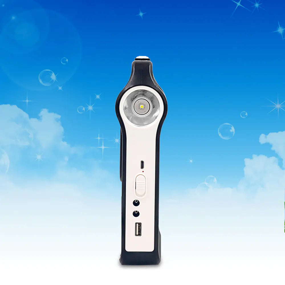 Solar Power System with Rechargeable Lithium Battery