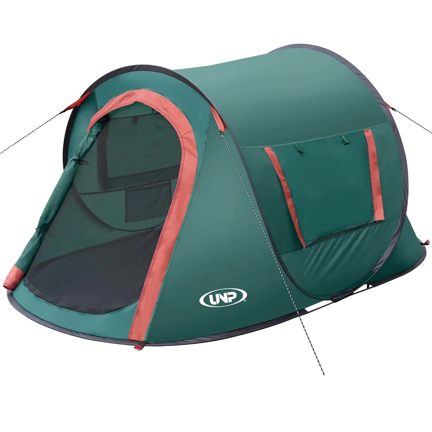 Pop up Tent2 Person Tent for CampingInstant Portable Beach TentEasy Pop-Up Shade Tents 2 Doors for Camping Hiking & Traveling with Carrying Bag