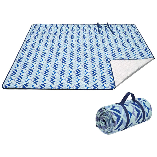 KingCamp Extra Large Picnic Blanket Waterproof Beach Blanket SandProof Handy Mat 3 Layers Padded Picnic Mat Machine Washable Beach Mat Outdoor Blanket for Park Camping Hiking(Rosered78" X 78")