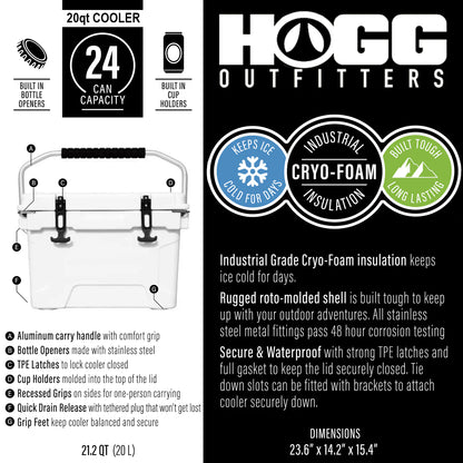 20QT HOGG COOLERS - PASTEL COLLECTION