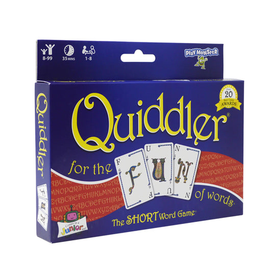 Quiddler Card Games for Kids - Playing Cards Word Games Deck of Cards Fun Family Games for Kids and Adults Game Night Travel Games Multi-Player Ages 8+