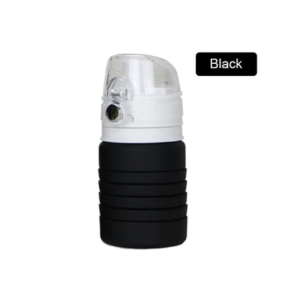 Collapsible Silicone Water Cup and Sports Bottle