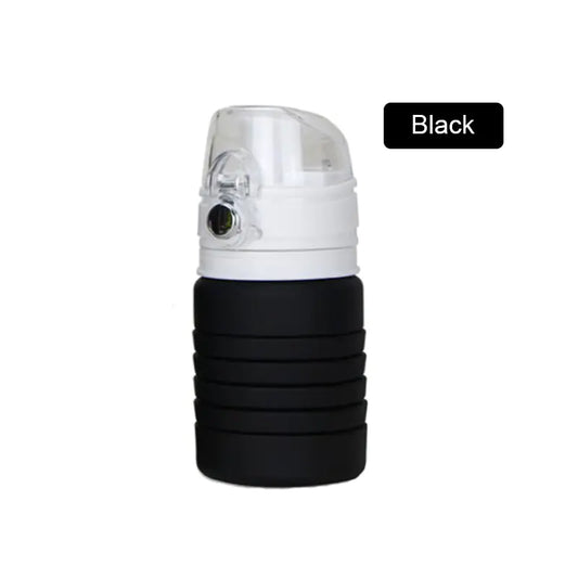 Collapsible Silicone Water Cup and Sports Bottle