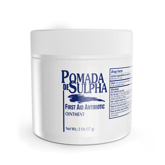 POMADA DE SULPHA First Aid Antibiotic Ointment 2 oz (1 Pack) – Wound Healing & Care for Medical Kits and First Aid Supplies
