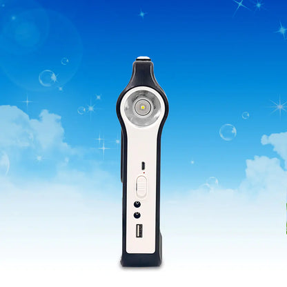 Solar Power System with Rechargeable Lithium Battery